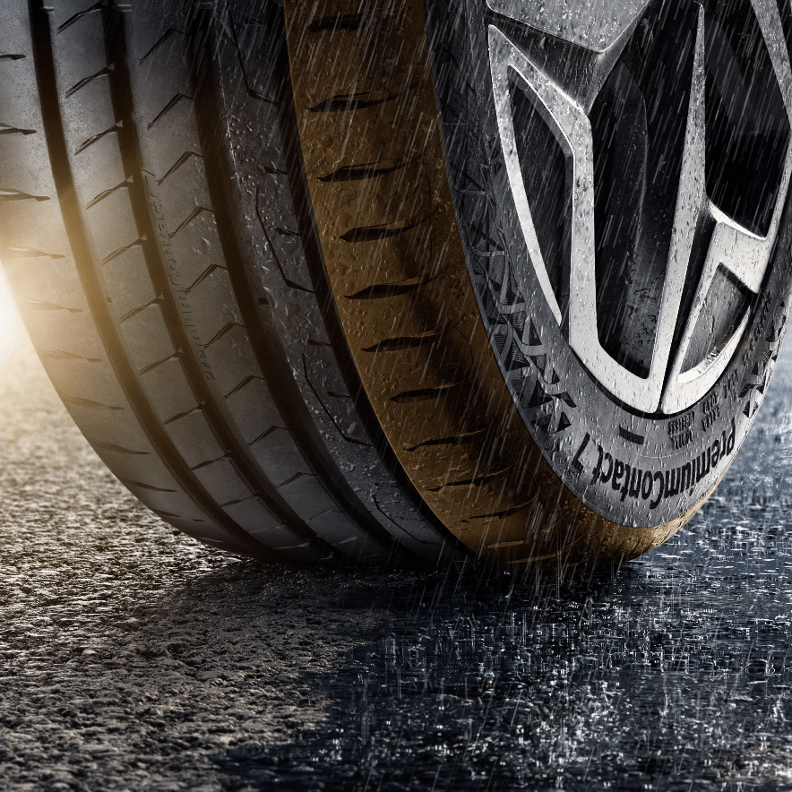 CONTINENTAL PremiumContact 7 | Дренажные каналыTraction Grooves