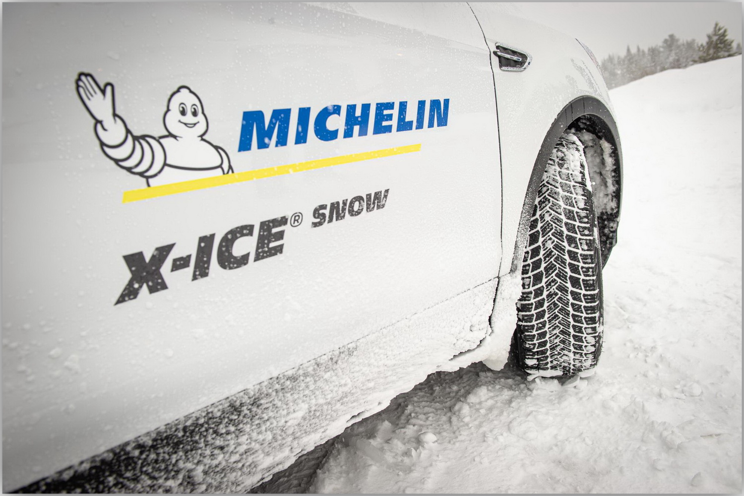 MICHELIN X-Ice Snow SUV | Симметричный направленный рисунок протектора